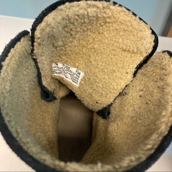 TIMBERLAND Sz 7 Suede Sherpa Lined  Lace-up Comfort Boots - Picture 12 of 15